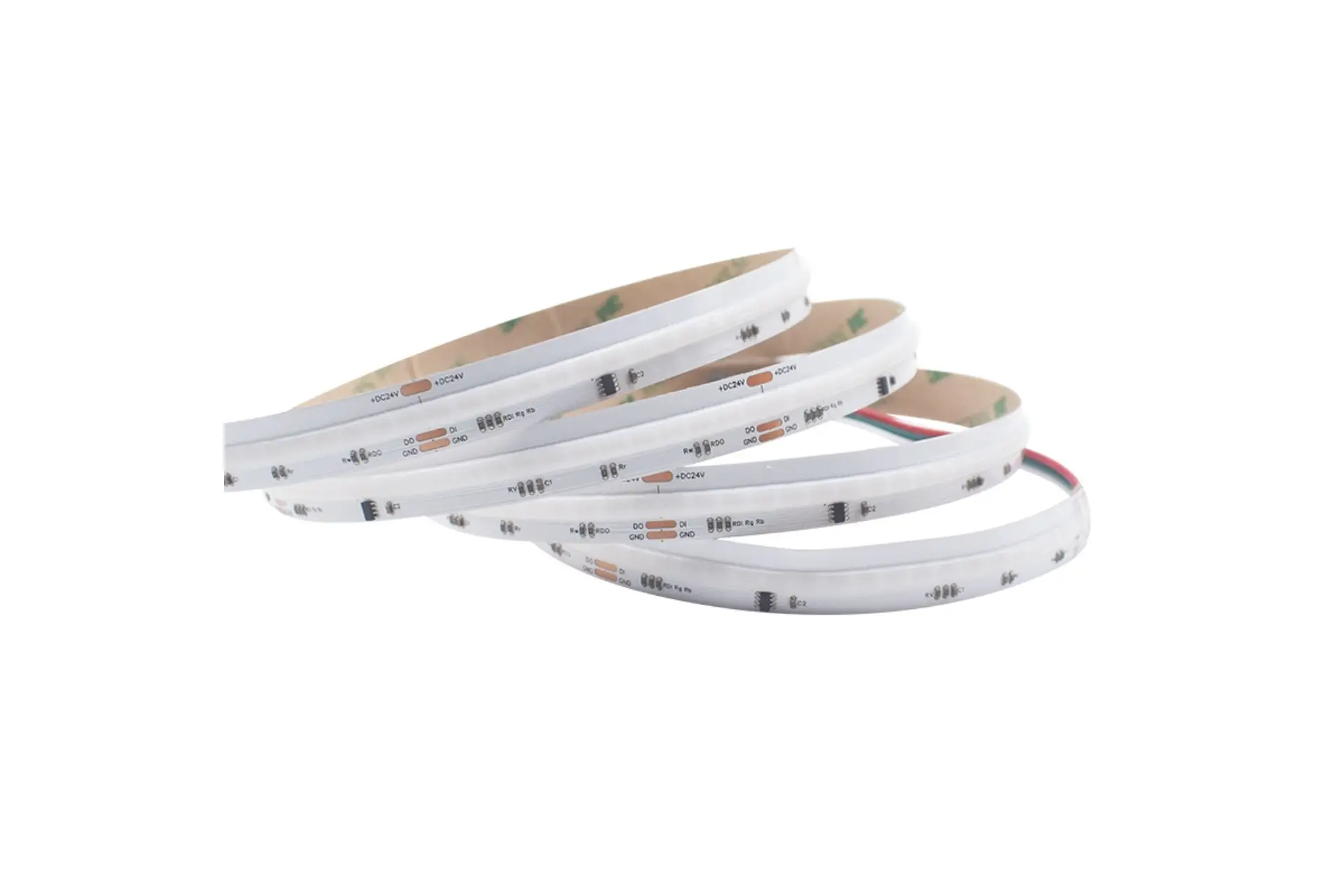 Bande COB IllumiDEL enroulée, DEL en continu sur le circuit