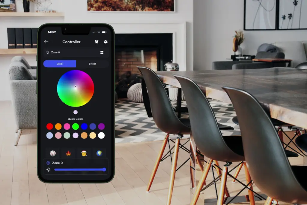 Application de contrôle IllumiDEL