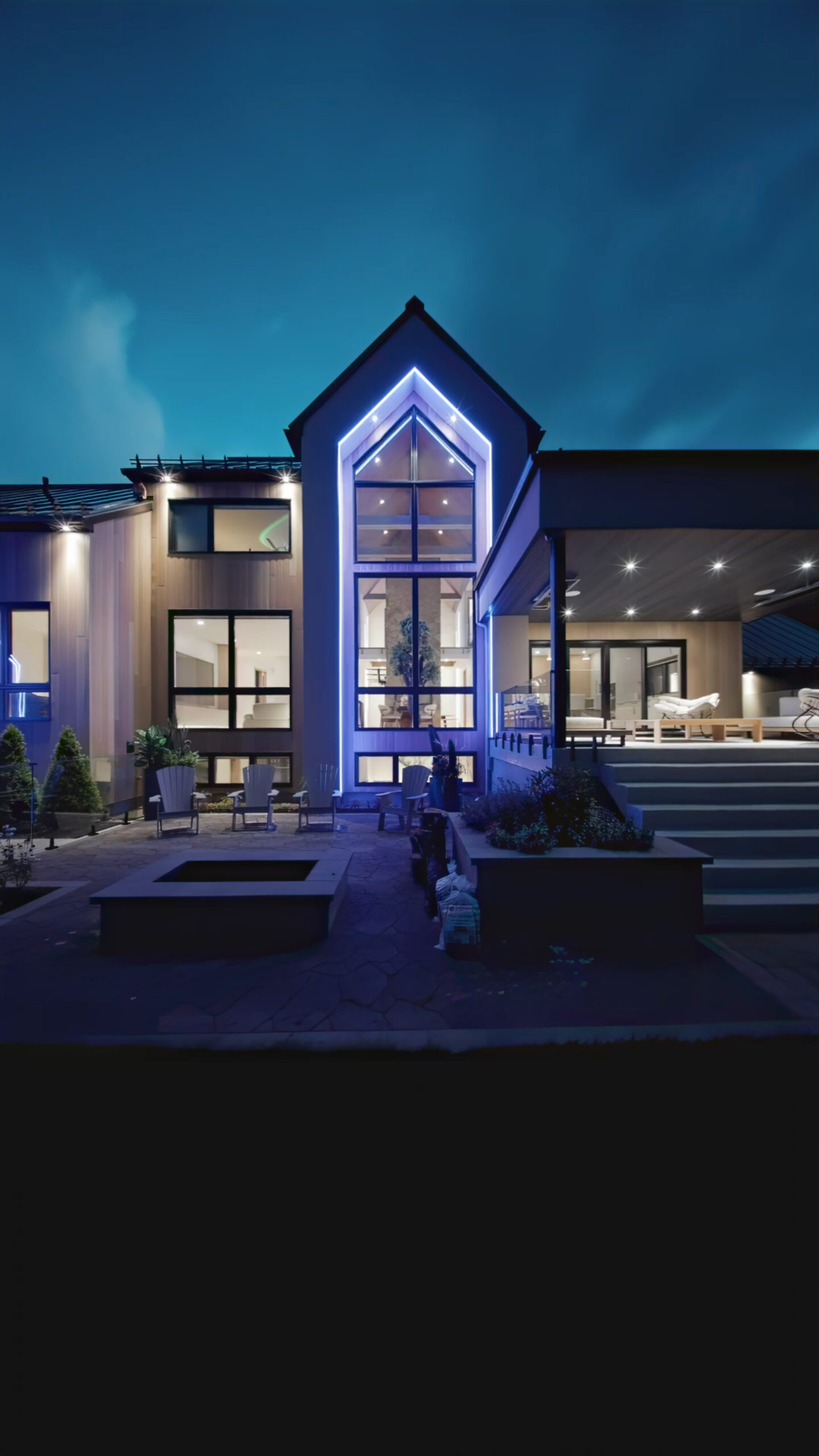 Résidence Archambault — éclairage architectural IllumiDEL